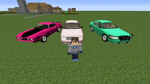 Autos Mod für Minecraft 2025 screenshot