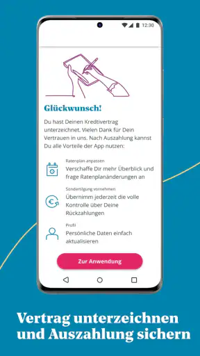 auxmoney Kredite screenshot