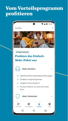 auxmoney Kredite screenshot