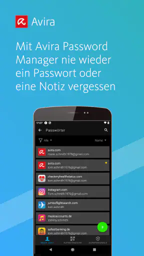 Avira Password Manager screenshot