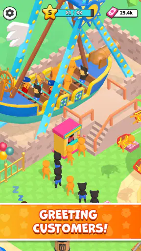 Awesome Park: Leerlaufspiel screenshot