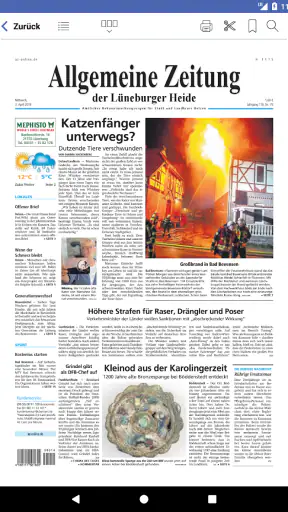 AZ ePaper screenshot