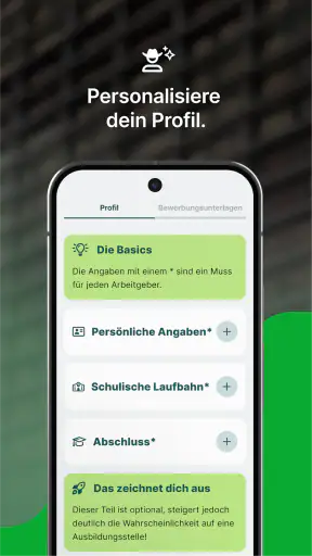 Azubiyo – Ausbildung per Swipe screenshot