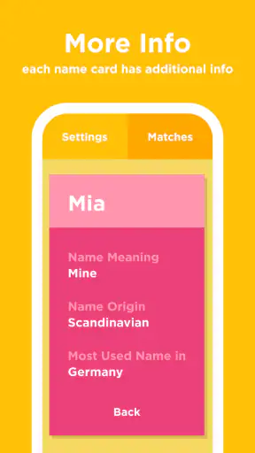 Babyname screenshot