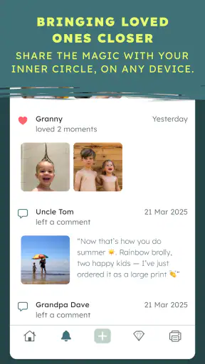 BackThen: Baby & Family Album screenshot