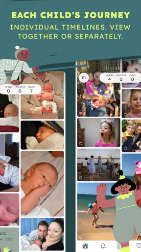 BackThen: Baby & Family Album screenshot