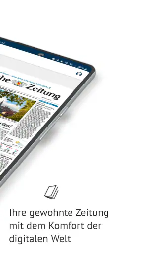 Badische Zeitung screenshot