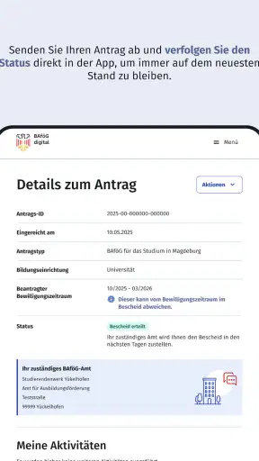 BAföG Digital screenshot