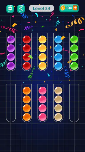 Ball Sortpuz - Farbpuzzle screenshot