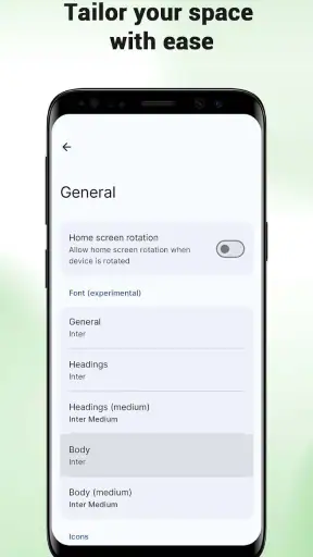 Bamboo Space: Zen Launcher screenshot