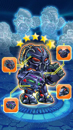 Battle Lines: Puzzle Fighter screenshot