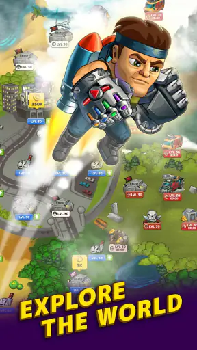 Battle Lines: Puzzle Fighter screenshot