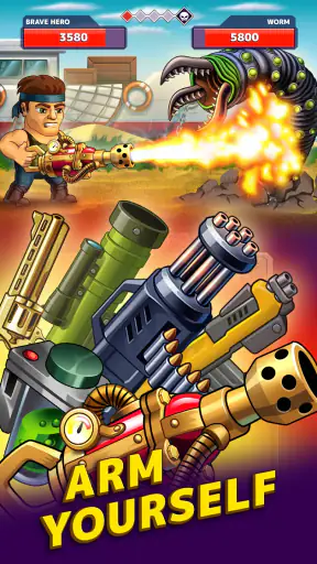 Battle Lines: Puzzle Fighter screenshot