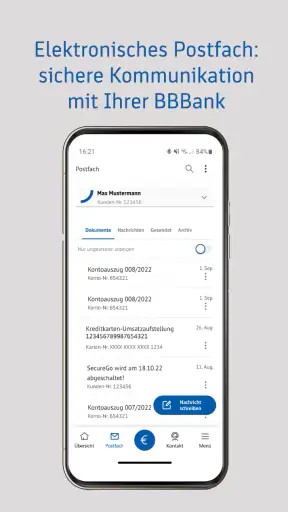 BBBank-Banking screenshot