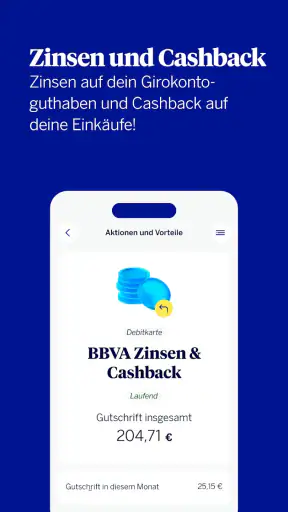 BBVA Deutschland screenshot