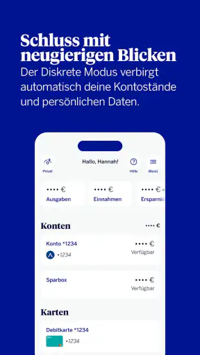 BBVA Deutschland screenshot