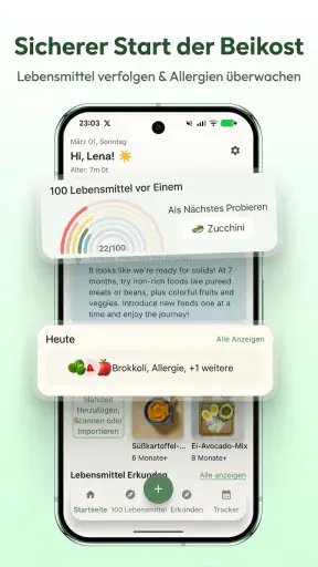 Beikost Tracker & BLW: Avo screenshot