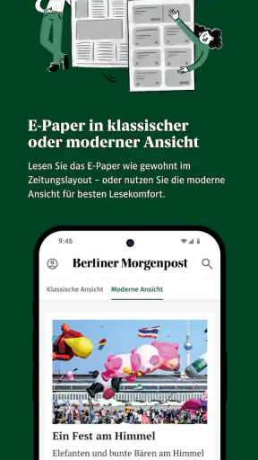 Berliner Morgenpost E-Paper screenshot
