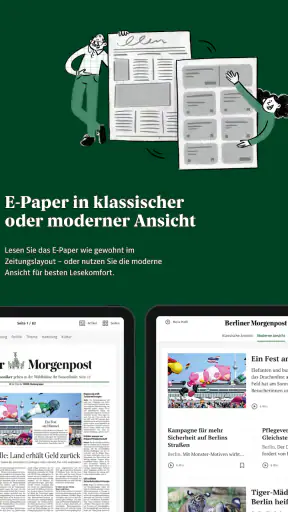 Berliner Morgenpost E-Paper screenshot