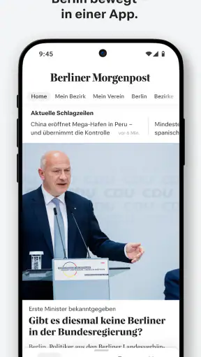 Berliner Morgenpost News screenshot