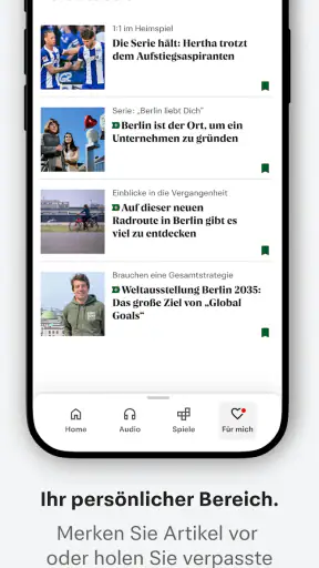 Berliner Morgenpost News screenshot