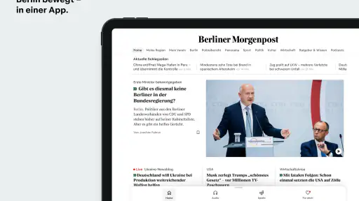 Berliner Morgenpost News screenshot