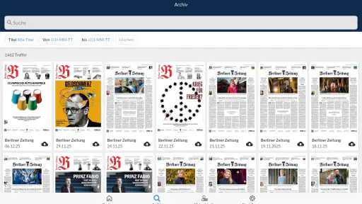 Berliner Zeitung screenshot