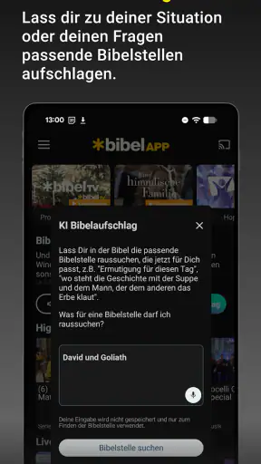 Bibel TV App screenshot