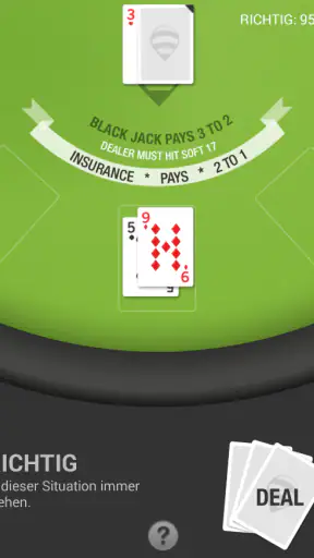 BlackJack Trainer Pro screenshot
