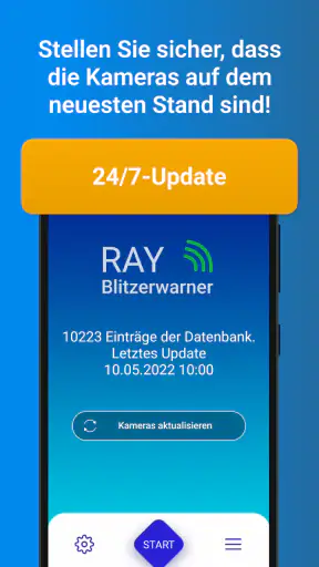 Blitzer radar warner DE by RAY screenshot