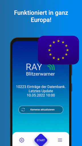 Blitzer radar warner DE by RAY screenshot