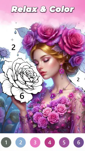 Blossom Color By Number screenshot