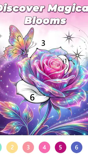 Blossom Color By Number screenshot