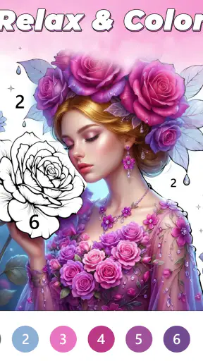Blossom Color By Number screenshot