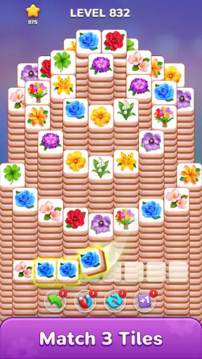 Blossom Master: 3 Tile Match screenshot