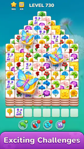 Blossom Master: 3 Tile Match screenshot