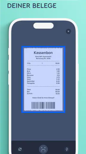 Bonsy Bon Scan & Haushaltsbuch screenshot