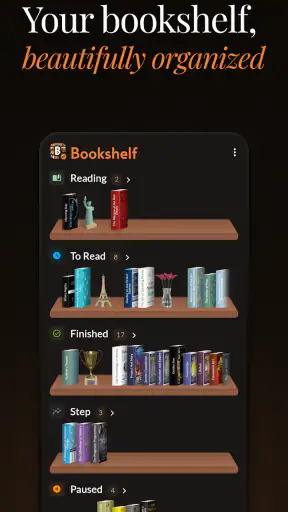 Bookshelf screenshot