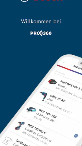 Bosch PRO360 screenshot