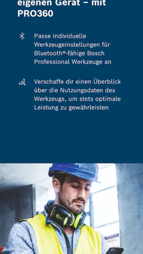 Bosch PRO360 screenshot