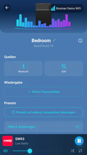 Bosman – SoundTouch Remote screenshot