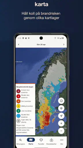 Brandrisk Ute screenshot