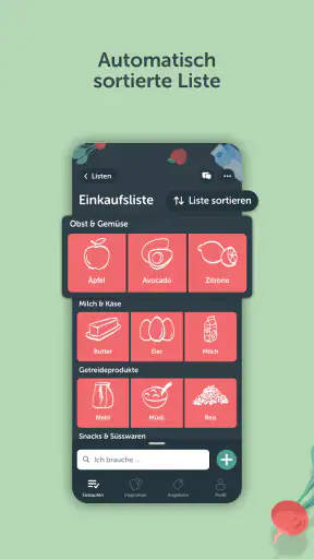 Bring! Einkaufsliste & Rezepte screenshot