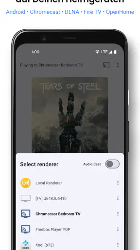 BubbleUPnP für DLNA/Chromecast screenshot