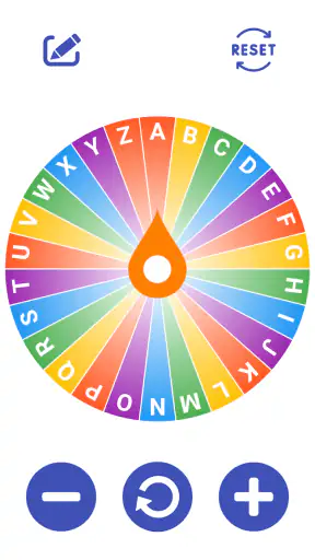 Buchstabenrad screenshot