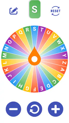 Buchstabenrad screenshot