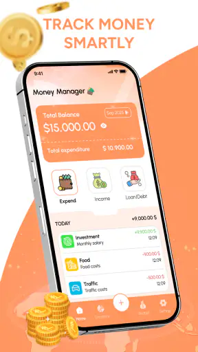 Budget Note - Finance Tracker screenshot