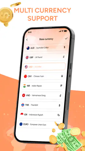 Budget Note - Finance Tracker screenshot