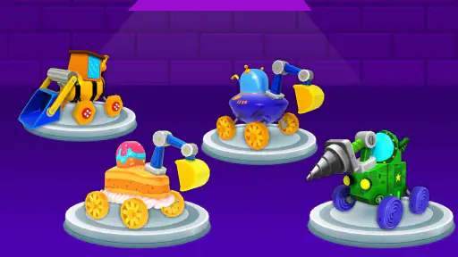 Bulldozer- und LKW-Spiele screenshot