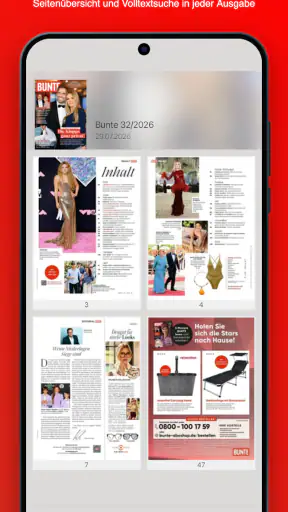BUNTE Magazin screenshot
